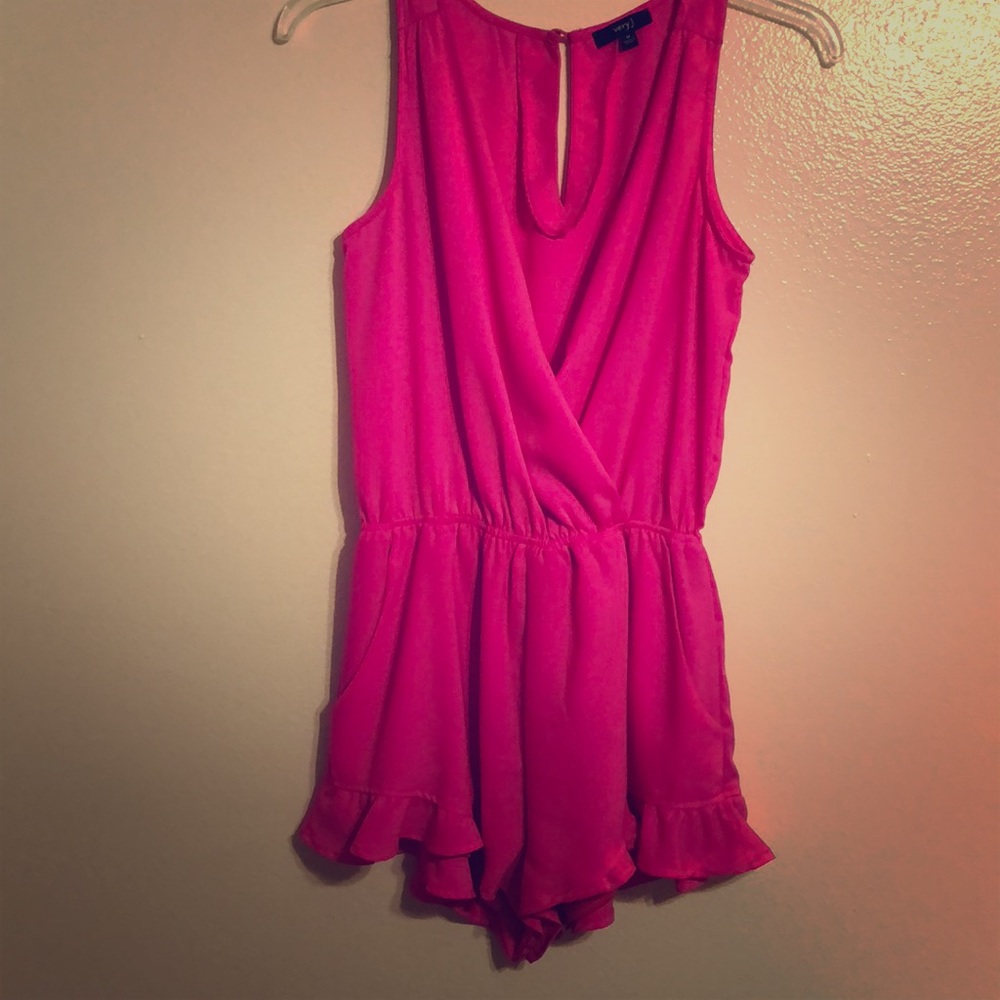 HOT Pink Romper